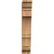 Ekena Millwork Balboa Traditional Rough Sawn Bracket, Western Red Cedar, 4"W x 16"D x 24"H BKT04X16X24BOA01RWR - alternate 3